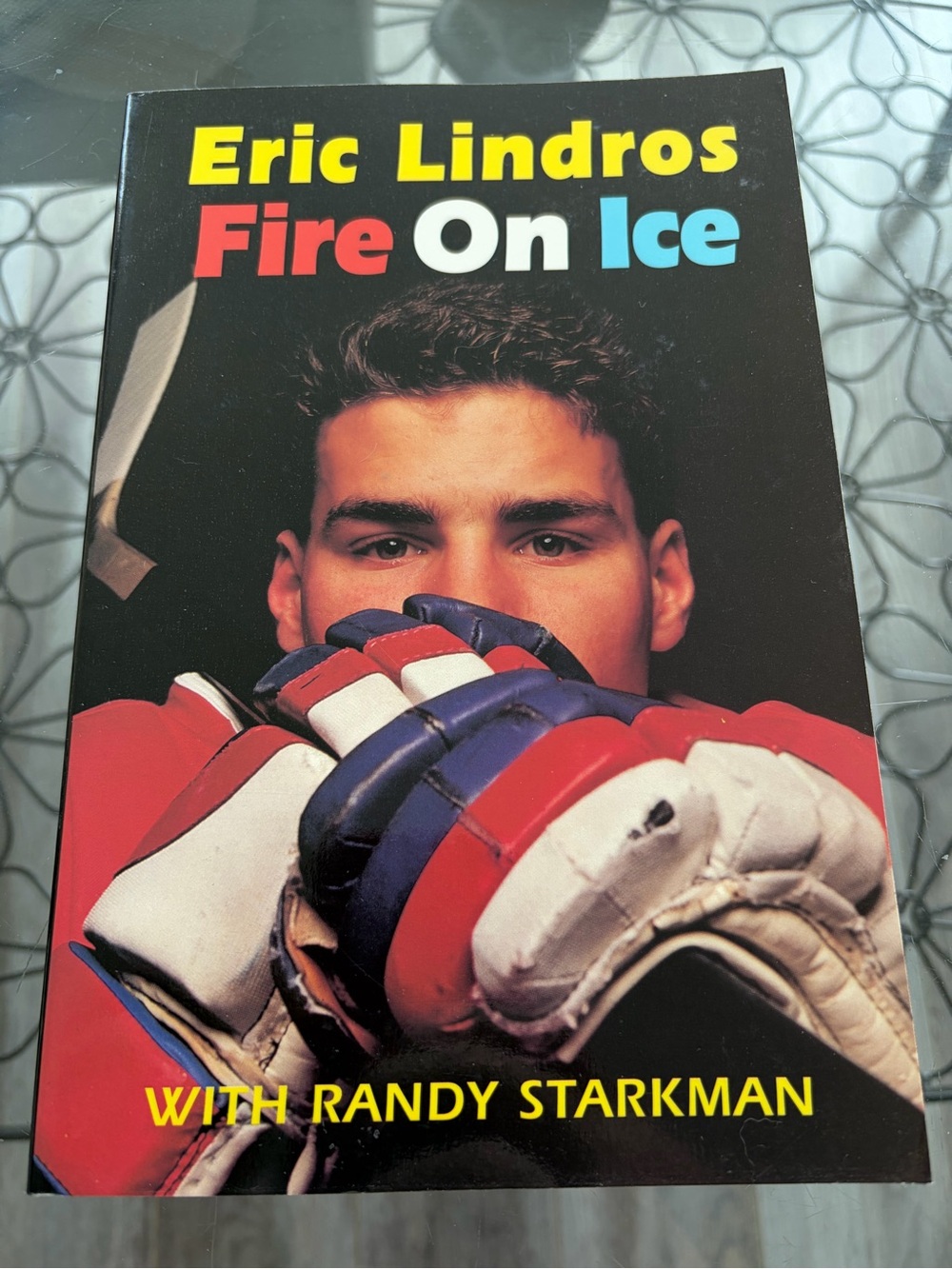 Eric Lindros 1991 Fire On Ice Hockey Signed Autograph Book COA